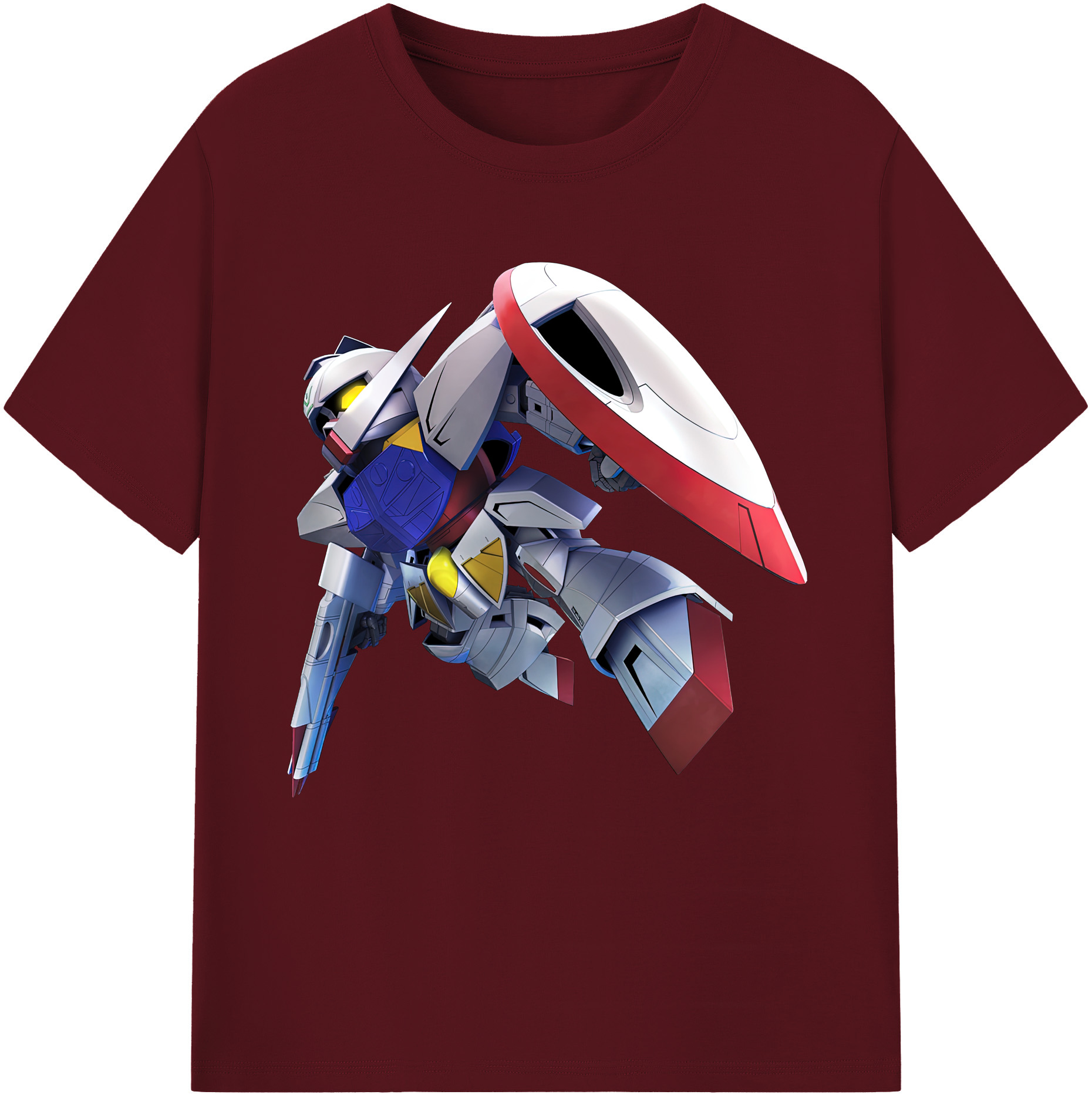 （画像用） 機動戦士ガンダム Mobile Suit Gundam 綿100％半袖Tシャツ（フロントプリント）